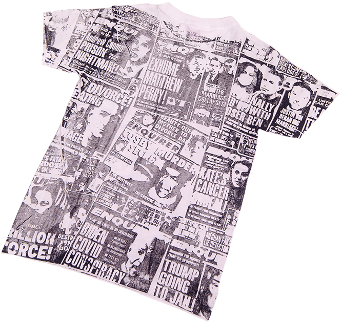 All Over Print Headlines Shirt