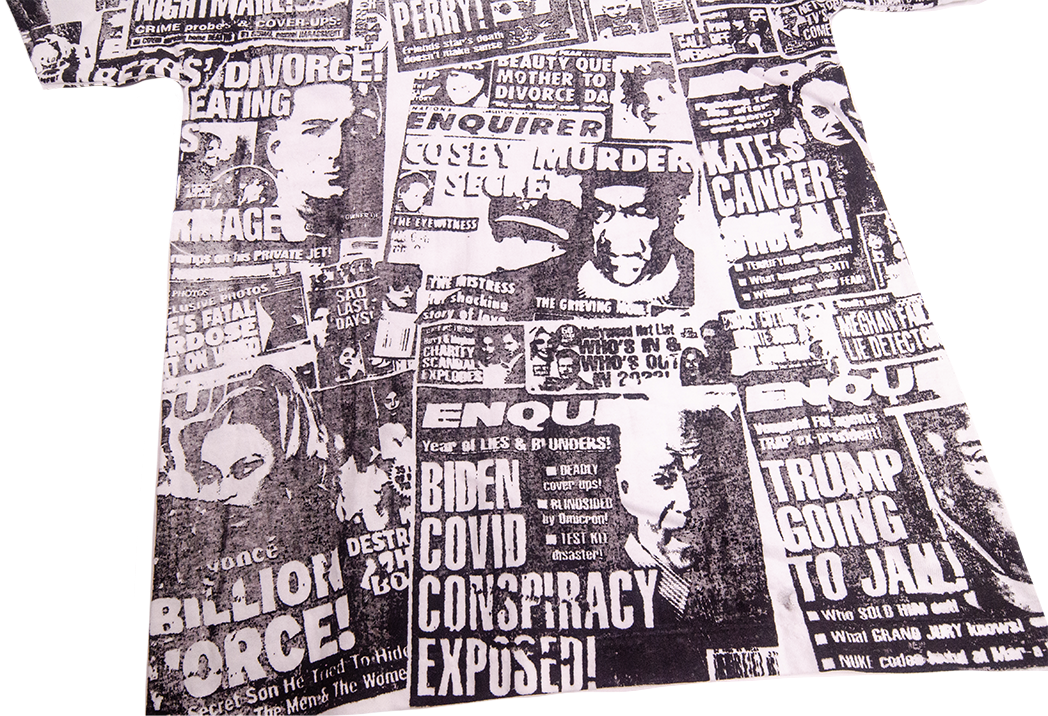 All Over Print Headlines Shirt