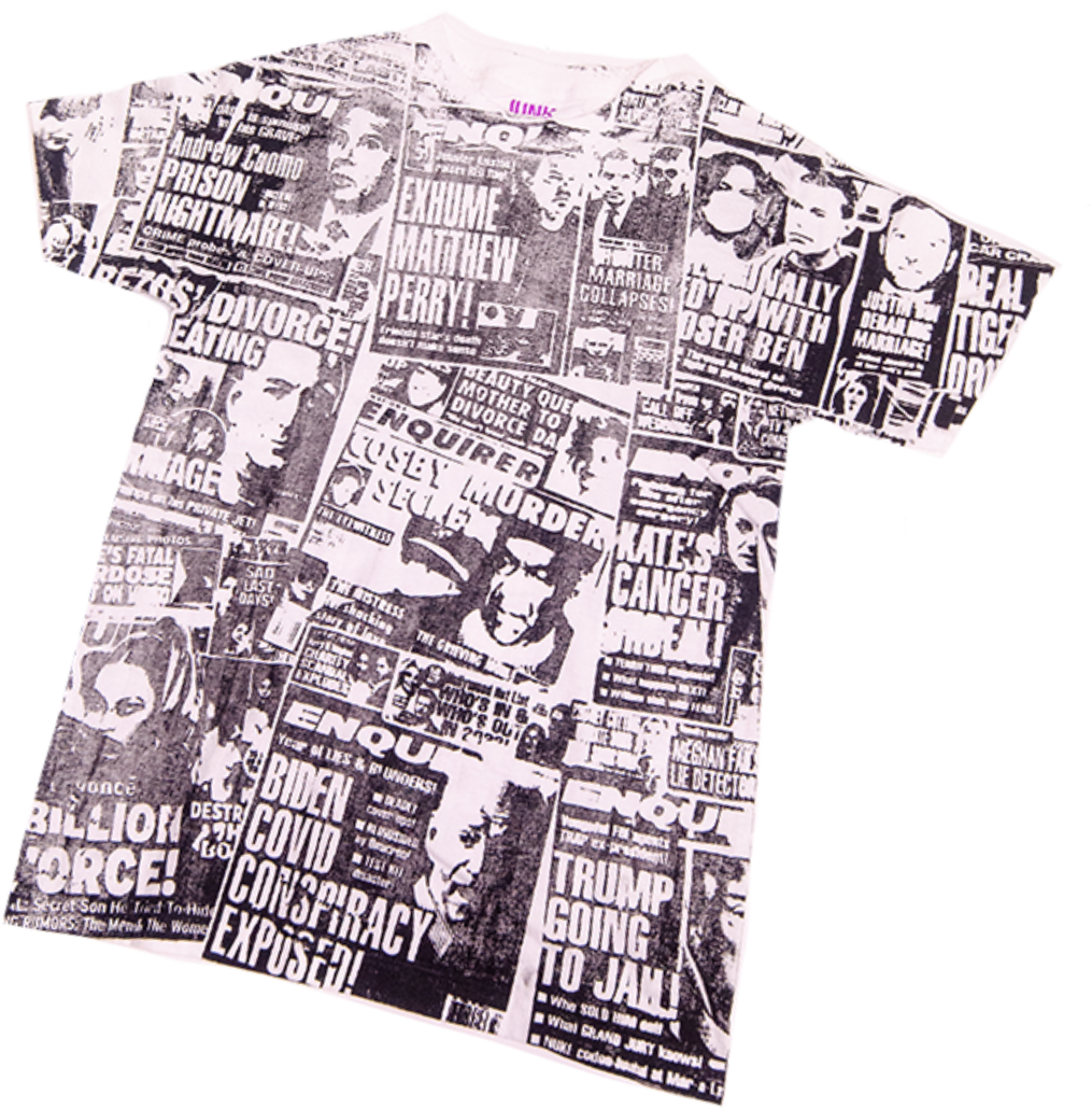 All Over Print Headlines Shirt