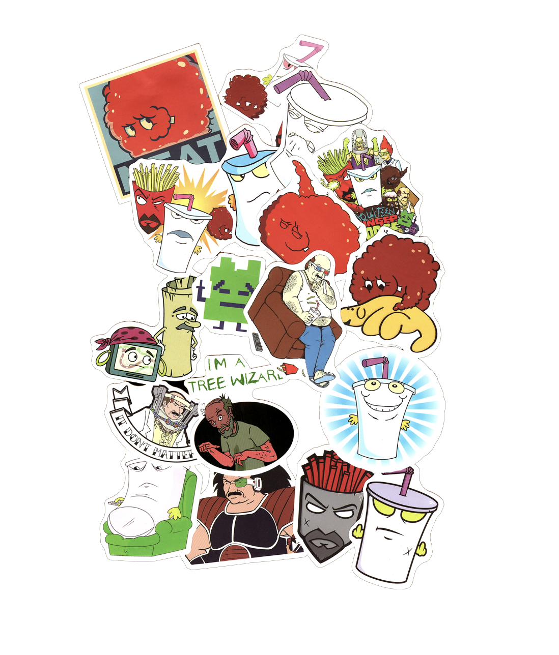 Fast Food Sticker Pack