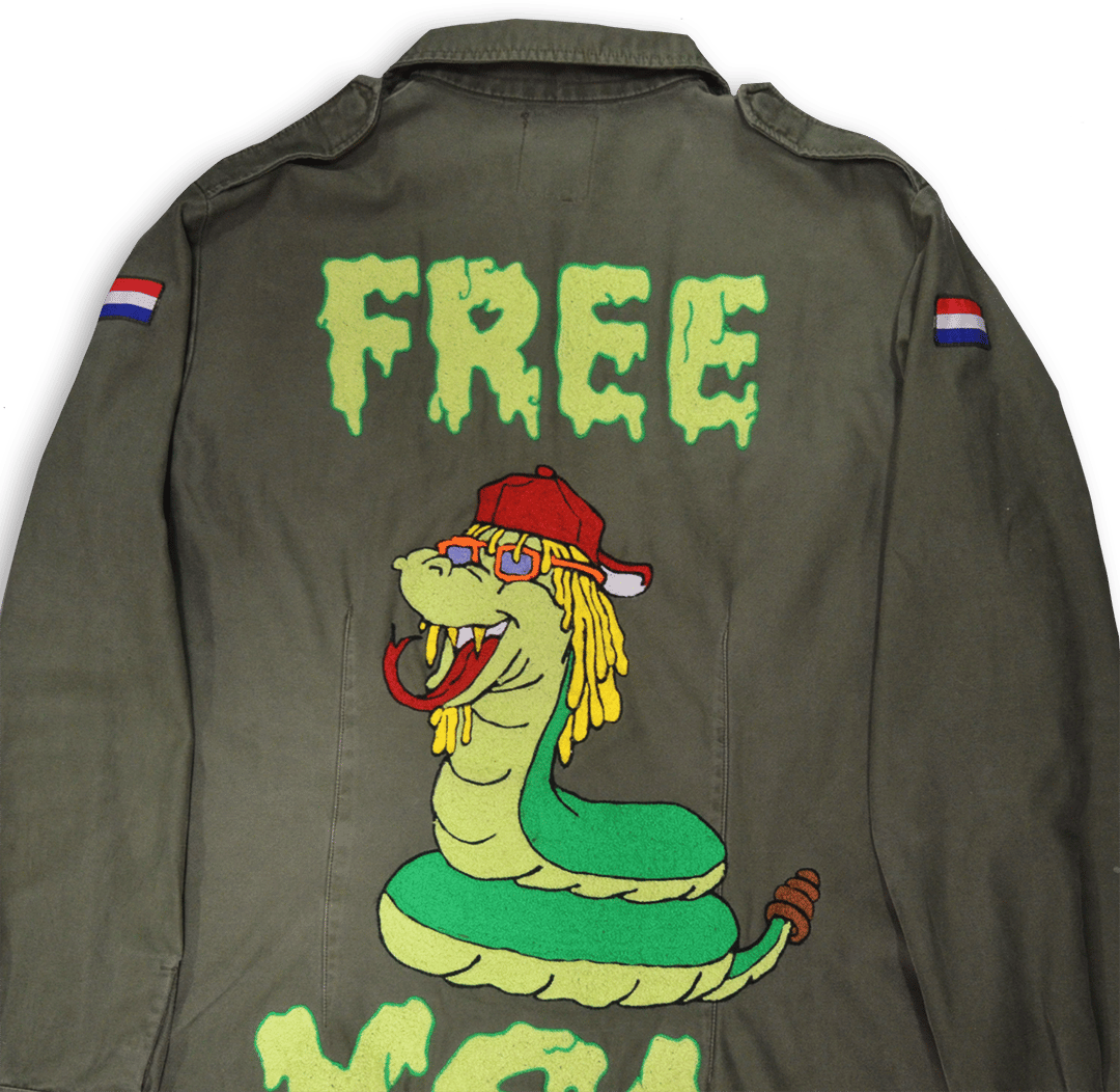 Free YSL Chainstitch Jacket