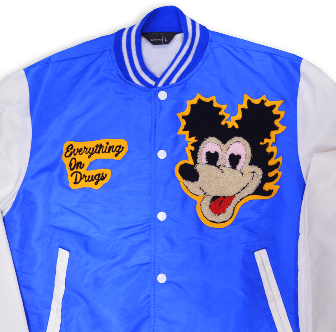 Everything on Drugs Varsity Jacket