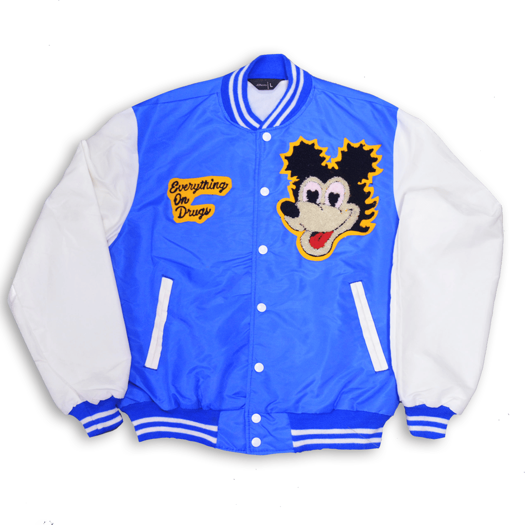 Everything on Drugs Varsity Jacket