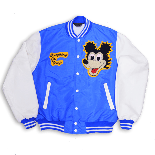 Everything on Drugs Varsity Jacket