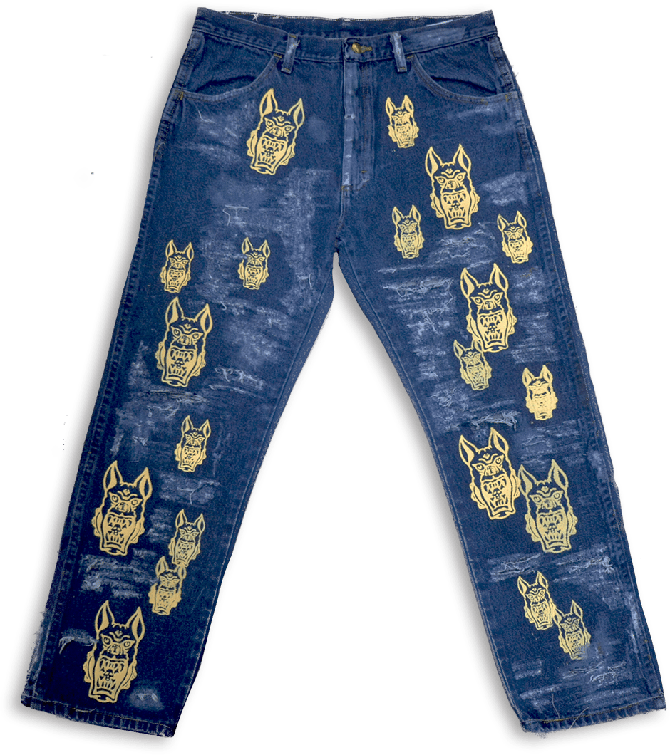 Goblin Distressed Denim Pair 3