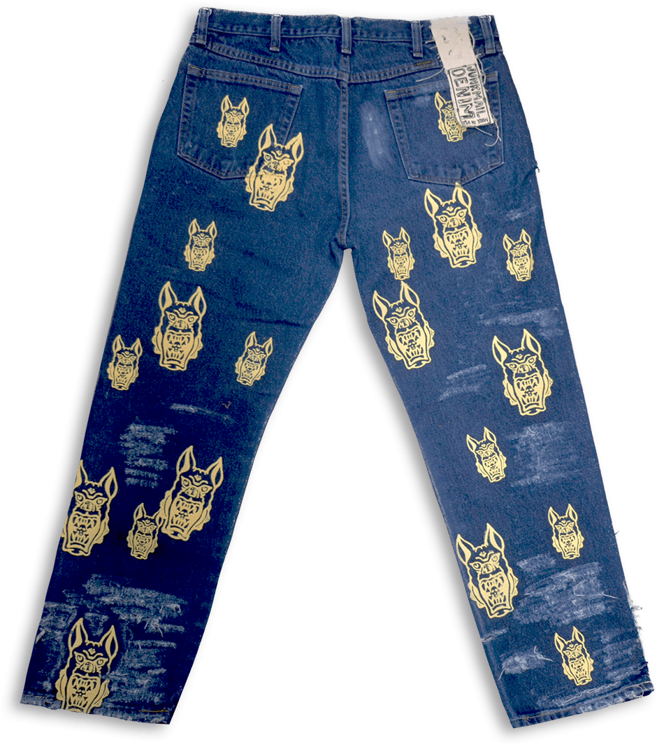 Goblin Distressed Denim Pair 2