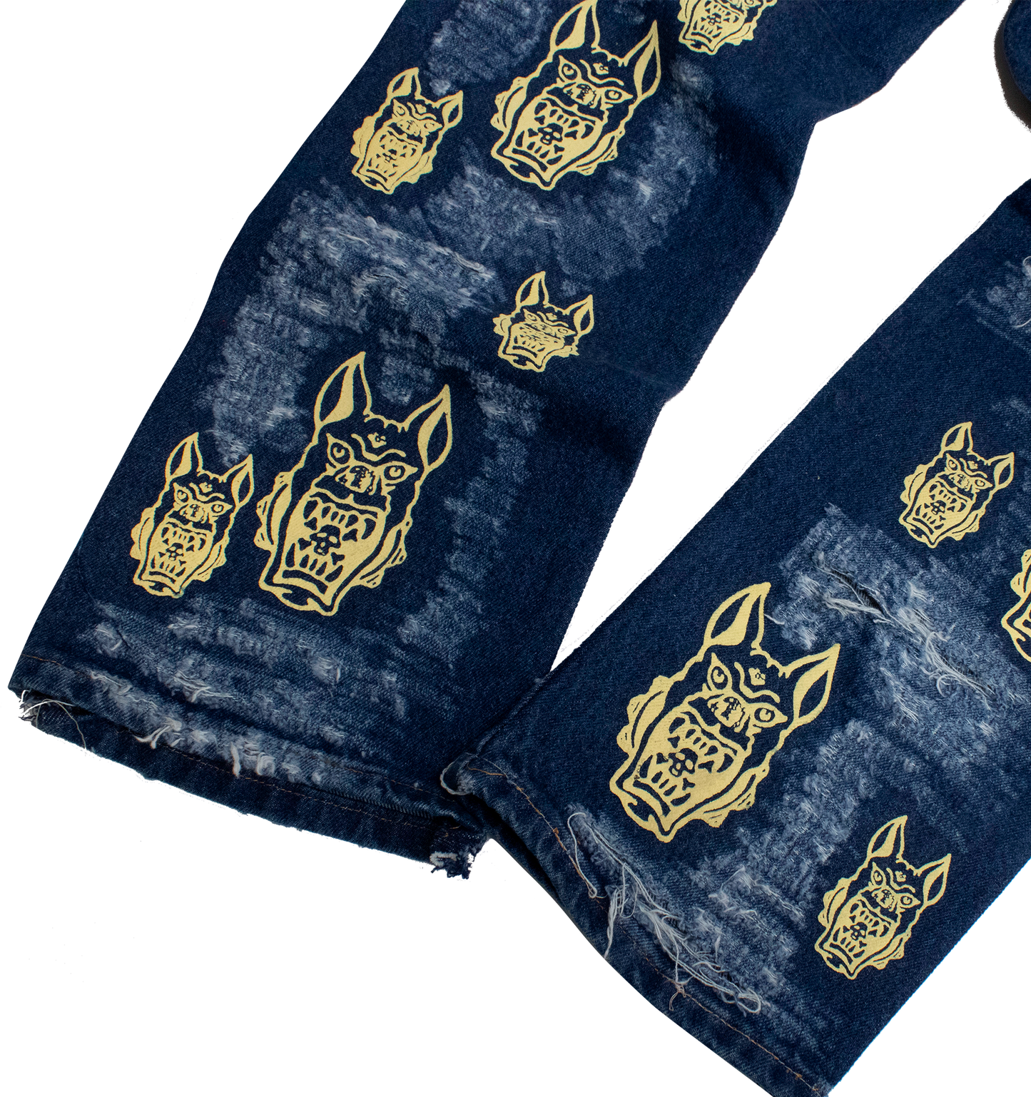 Goblin Distressed Denim Pair 2