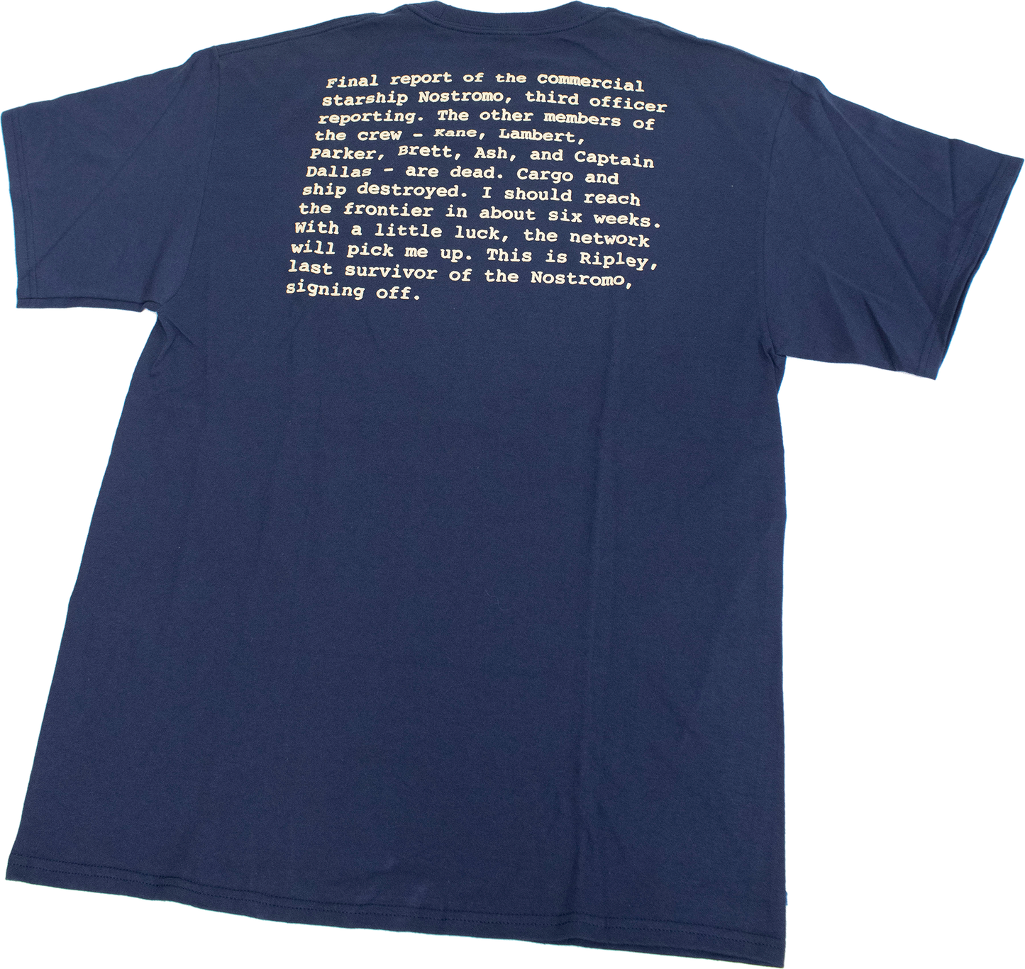 Space Monster T Shirt Navy