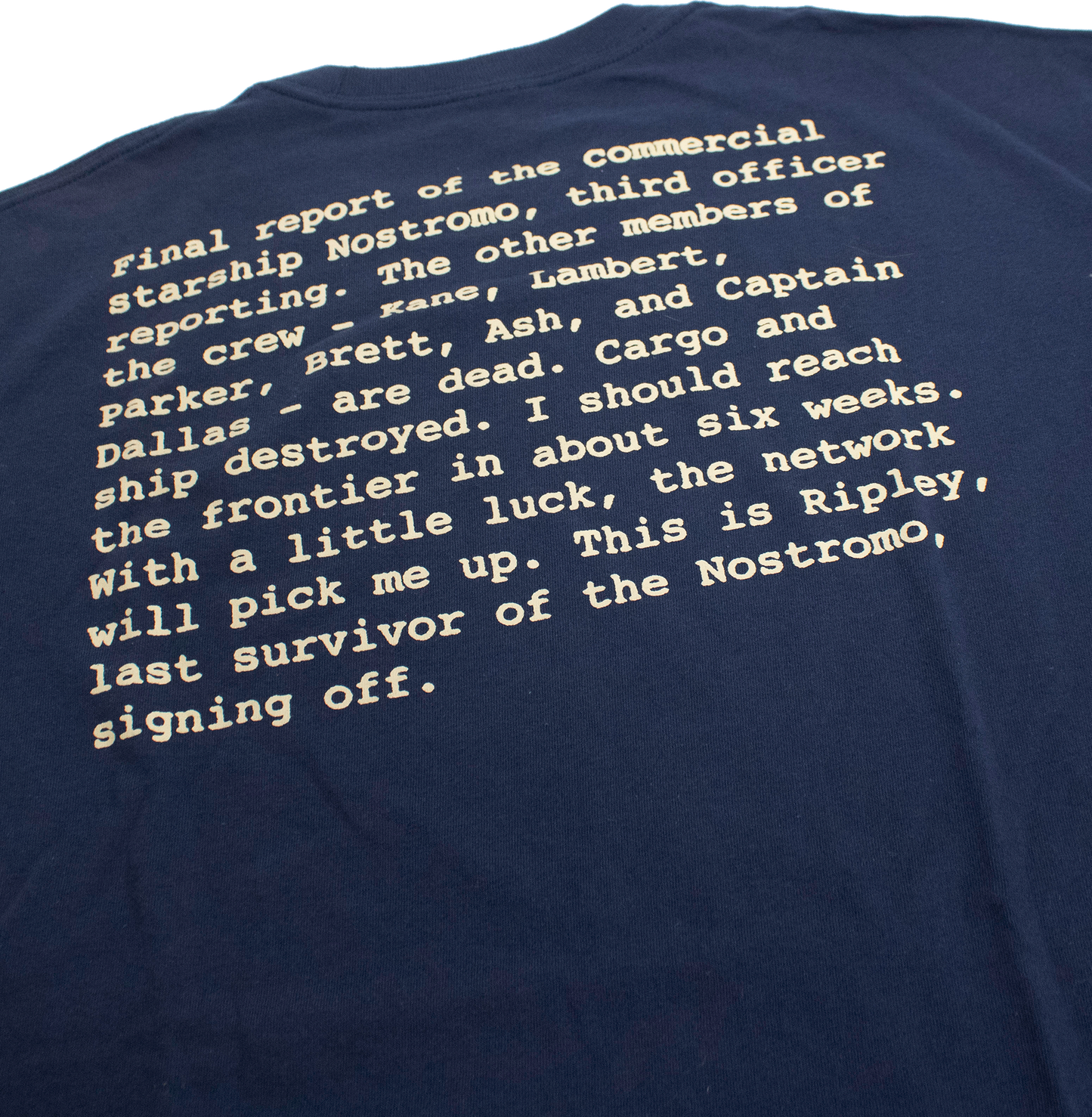 Space Monster T Shirt Navy