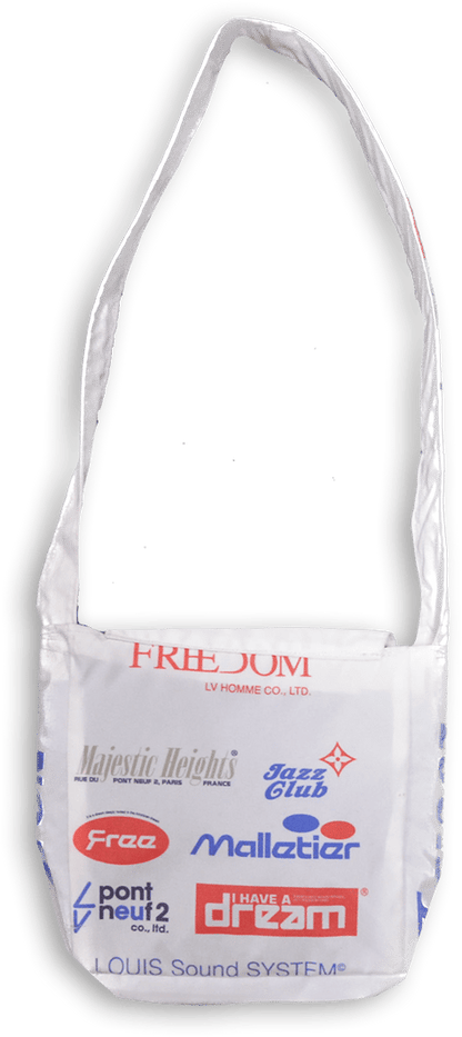 Designer Upcycled Shoulder Bag