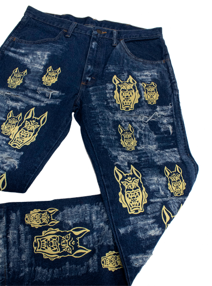 Goblin Distressed Denim Pair 2