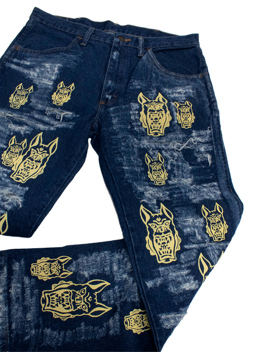 Goblin Distressed Denim Pair 2