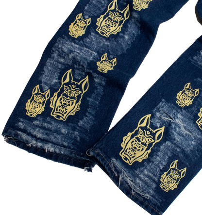 Goblin Distressed Denim Pair 2