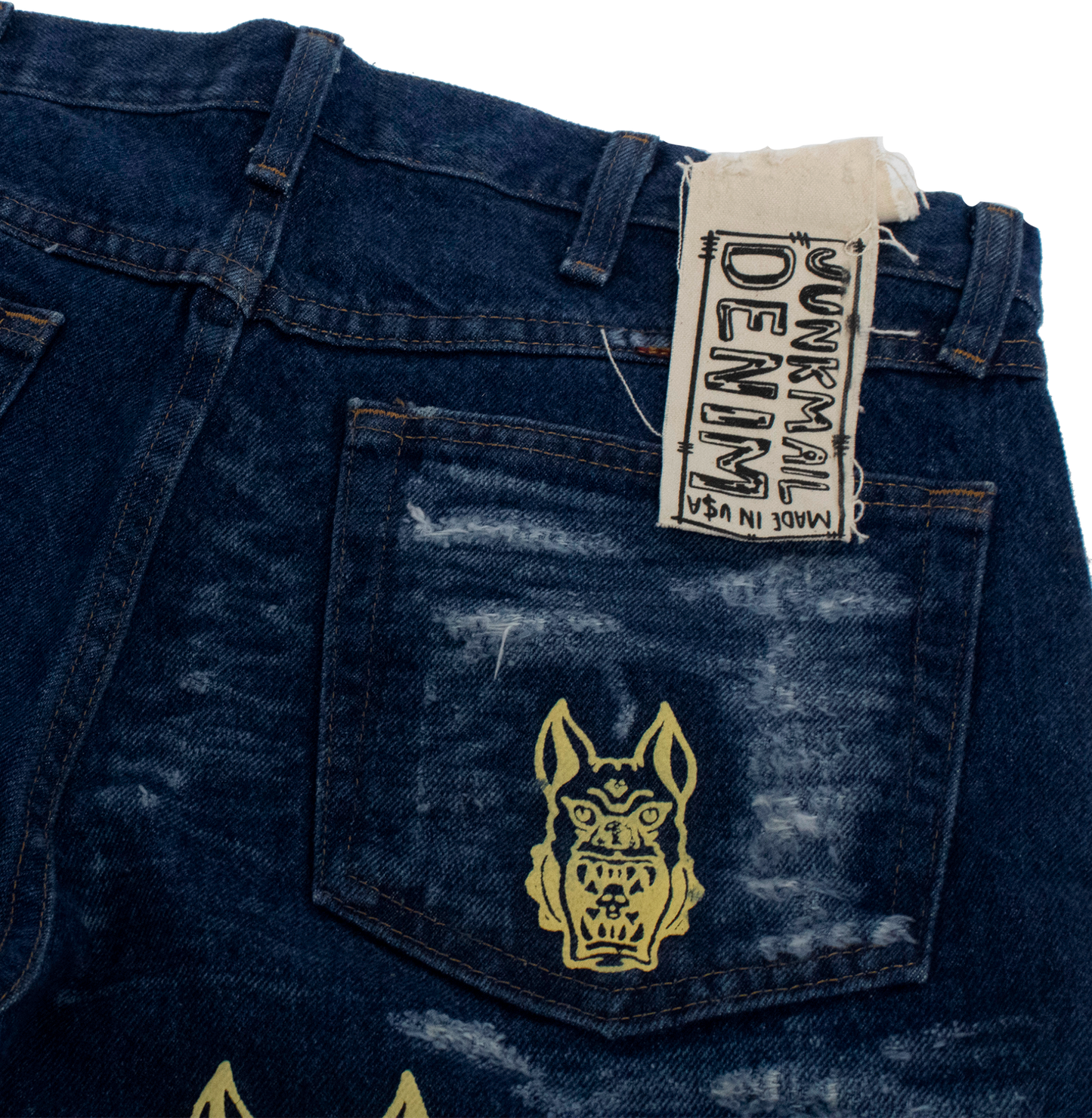 Goblin Distressed Denim Pair 1