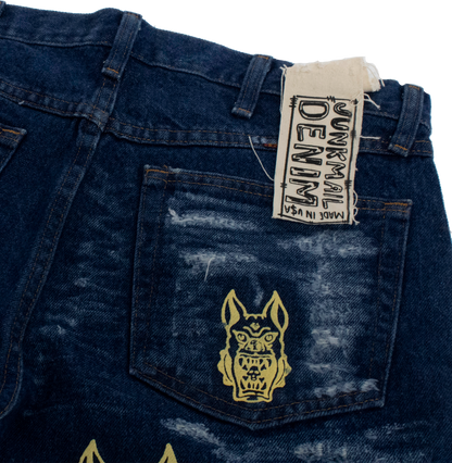 Goblin Distressed Denim Pair 1