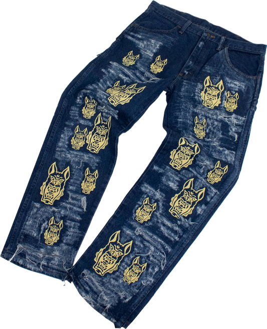 Goblin Distressed Denim Pair 3