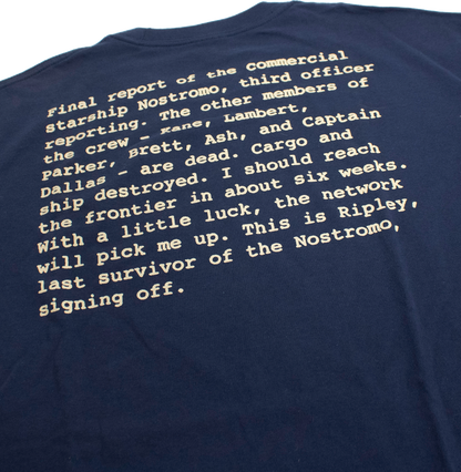 Space Monster T Shirt Navy